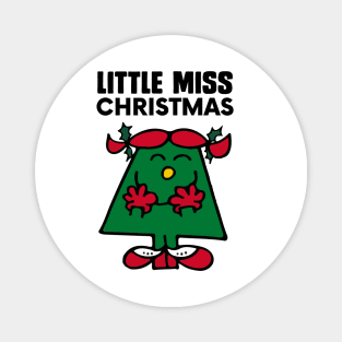 LITTLE MISS CHRISTMAS Magnet